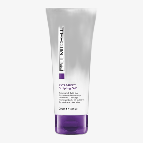 Бутылка геля Paul Mitchell Volume Extra-Body Sculpting Gel крупным планом
