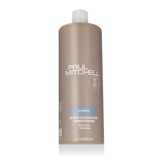 Paul Mitchell Sheer Hydration Conditioner Packaging Bottle of Paul Mitchell Sheer Hydration Conditioner 1000 ml