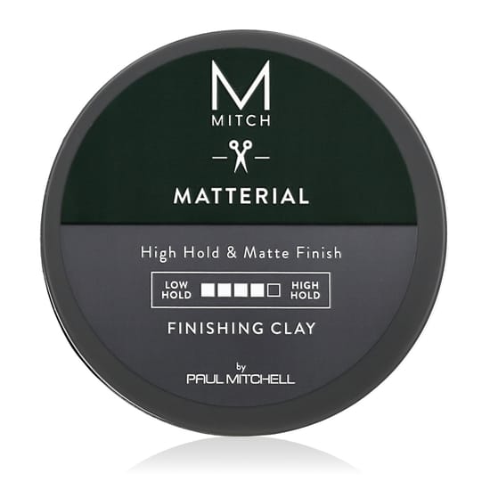 Detail view of Paul Mitchell Mitch Matterial Finishing Clay container