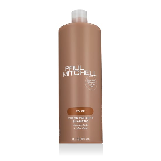 Bottle of Paul Mitchell Color Protect Shampoo 1000 ml