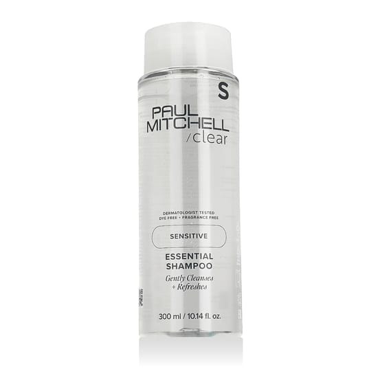 Gentle Paul Mitchell Sensitive Clear Essential Shampoo Bottle