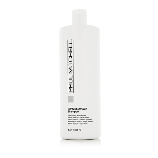 Bottle of Paul Mitchell InvisibleWear Shampoo on Display