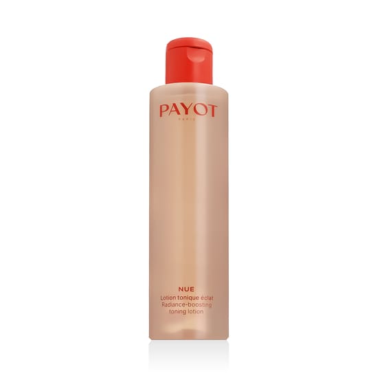 Bottle of Payot Nue Lotion Tonique Éclat with refreshing effect