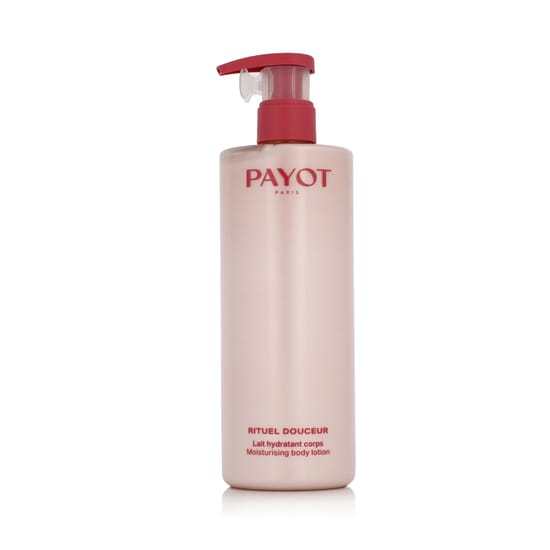 Moisturising body lotion by Payot in a 400 ml bottle