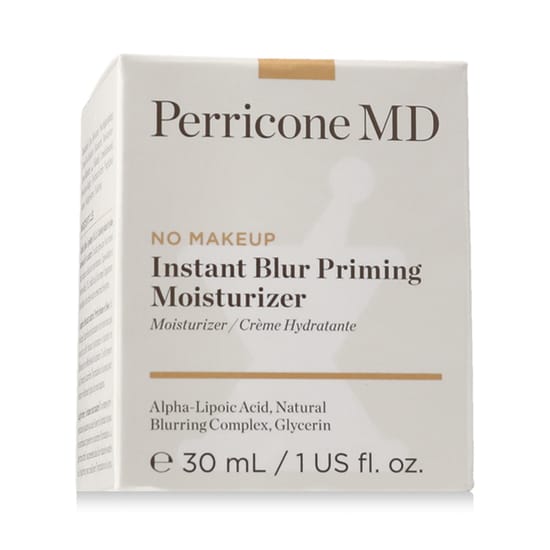 Perricone MD No Makeup Instant Blur Priming Moisturizer, close-up of creamy texture, lightweight mattifying finish