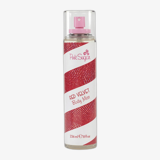 Pink Sugar Red Velvet Bodyspray originaalpakendis Pink Sugar Red Velvet Bodyspray pudel erksas disainis