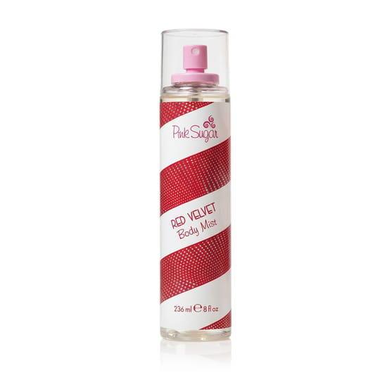 Pink Sugar Red Velvet Bodyspray originaalpakendis Pink Sugar Red Velvet Bodyspray pudel erksas disainis