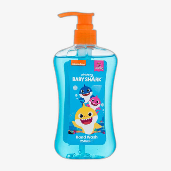 Упаковка Pinkfong Baby Shark Singing Hand Wash Детское мыло для рук Pinkfong Baby Shark с музыкой