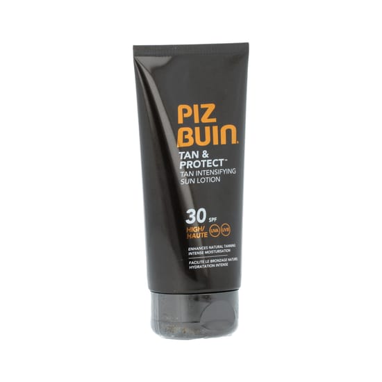 Piz buin tan & protect tan intensifying sun lotion spf 30 packaging