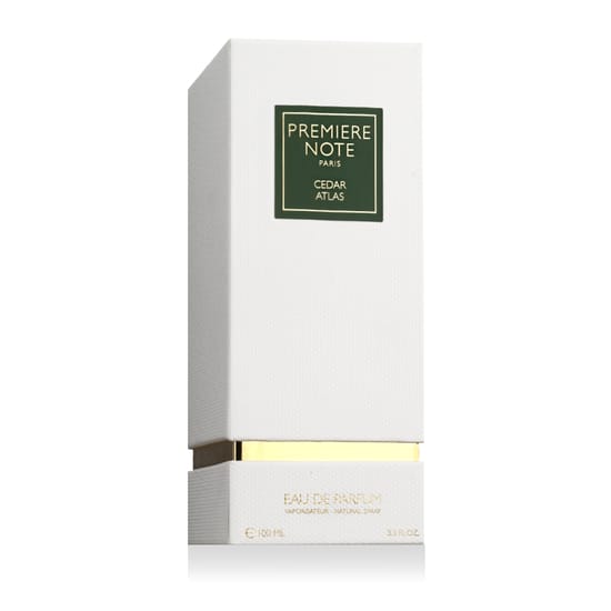 Premiere Note Cedar Atlas EDP parfüümipudeli lähivõte