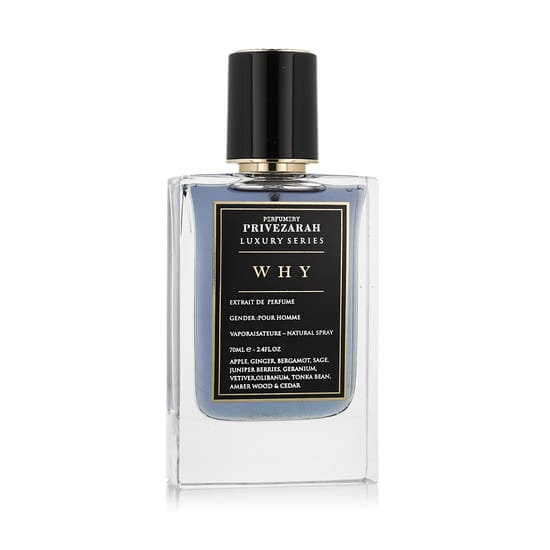 Prive Zarah Why Extrait de Parfum 70 ml pudel lähedalt