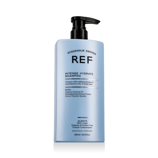 Bottle of Ref Intense Hydrate Shampoo for deep hydration