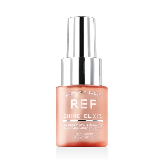 REF Shine Elixir juuksehooldusõli pudel
