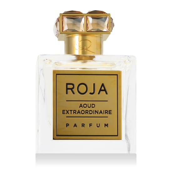 Elegant bottle of Roja Parfums Aoud Extraordinaire Parfum