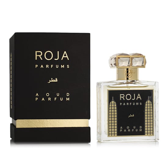 Bottle of Roja Parfums Qatar Parfum up close