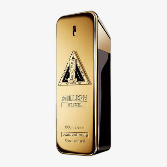 Оригинальная упаковка Paco Rabanne 1 Million Elixir Parfum Intense Изящный флакон Paco Rabanne 1 Million Elixir Parfum Intense