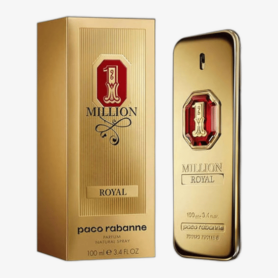 Роскошный флакон Rabanne 1 Million Royal Parfum крупным планом