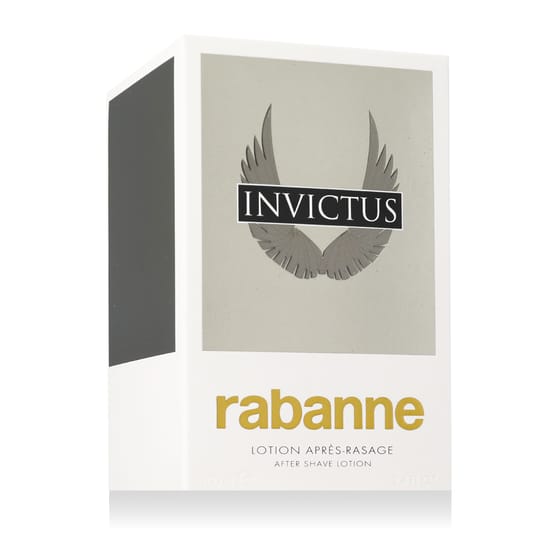 Rabanne Invictus soothing after shave lotion bottle