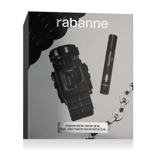 Rabanne Phantom Parfum 100 ml and 20 ml bottles