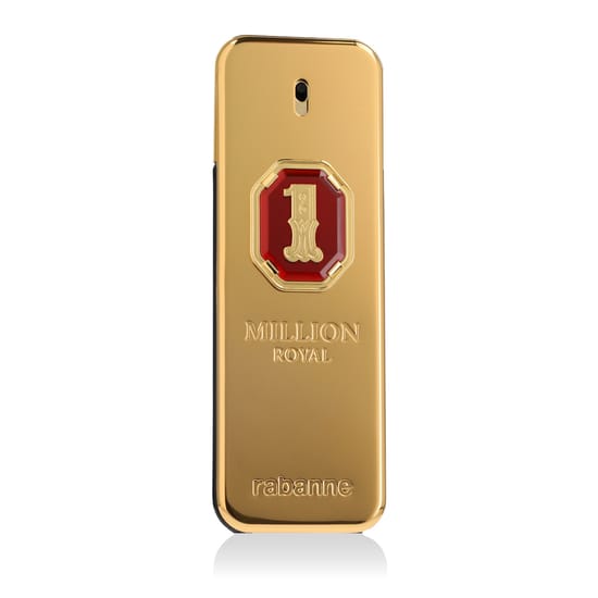Original packaging of Rabanne 1 Million Royal Parfum Elegant bottle of Rabanne 1 Million Royal Parfum