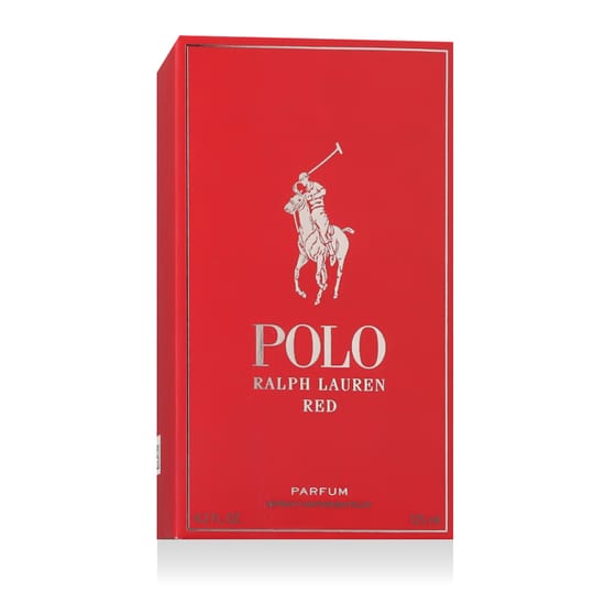 Флакон Ralph Lauren Polo Red Parfum в насыщенном красном оформлении