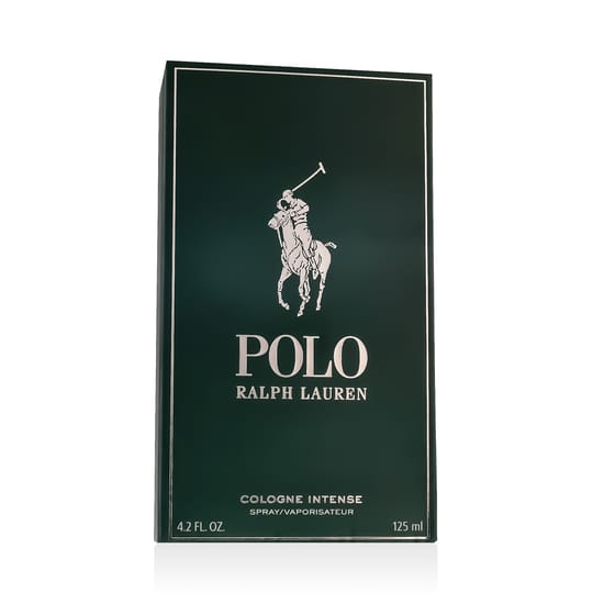 Изысканная упаковка и оригинальный стиль Ralph Lauren Polo Cologne Intense Минималистичный флакон с элегантным акцентом Ralph Lauren Polo Cologne Intense