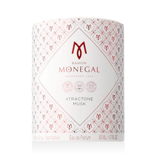 Elegant bottle of Ramon Monegal Atractone Musk EDP