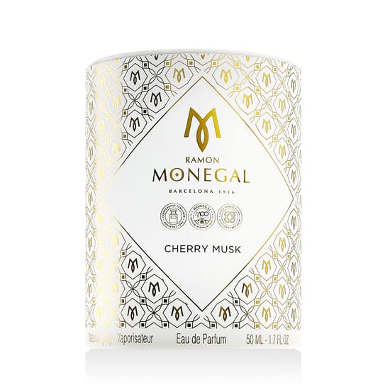 Bottle of Ramon Monegal Cherry Musk EDP fragrance