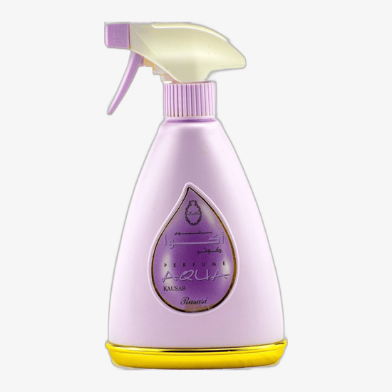 Rasasi Aqua Kausar Mist bottle for Room and Linen fragrance