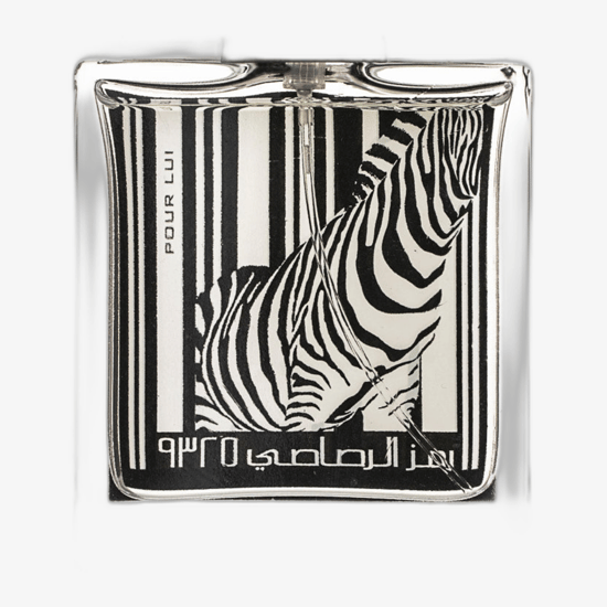 Close-up image of Rasasi Rumz Al Rasasi 9325 Pour Elle EDP fragrance bottle