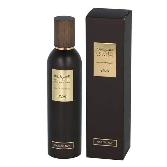 Elegantne pudel rasasi hums al bareya majestic noir parfum d'ambiance