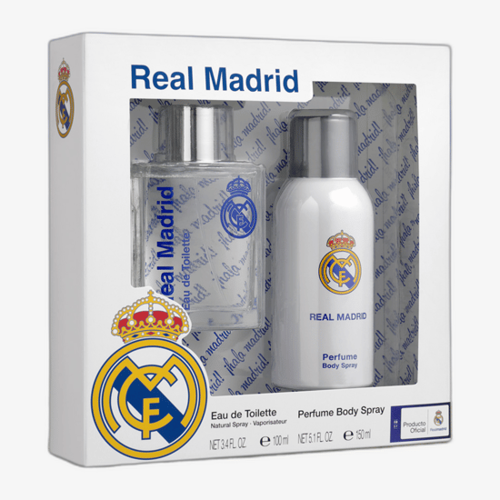 Originaalpakend Real Madrid Real Madrid EDT parfüümile Real Madrid Real Madrid EDT parfüümi pudel