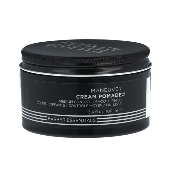 Redken Brews Mens Maneuver Cream Pomade in a Stylish Setting