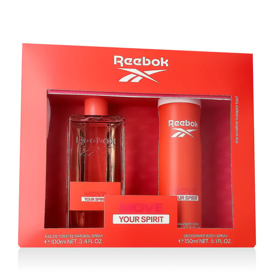 Reebok Move Your Spirit For Her EDT ja deodorandi komplekt