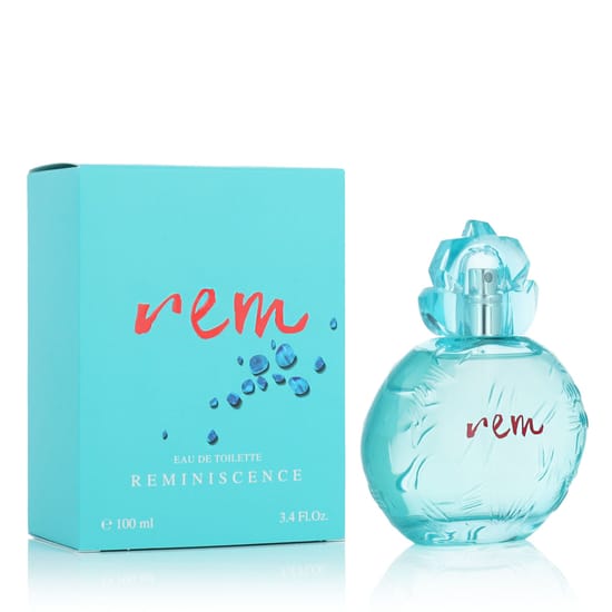 Original packaging of Reminiscence Rem EDT perfume Close-up of Reminiscence Rem EDT perfume bottle