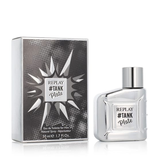 Replay #Tank Plate for Him EDT