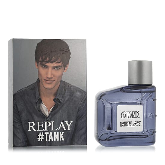 Replay #Tank for Him Eau De Toilette pudel, minimalistlik disain ja kerge stiil