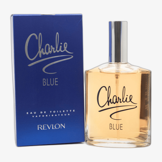 Флакон revlon charlie blue eau de toilette вблизи