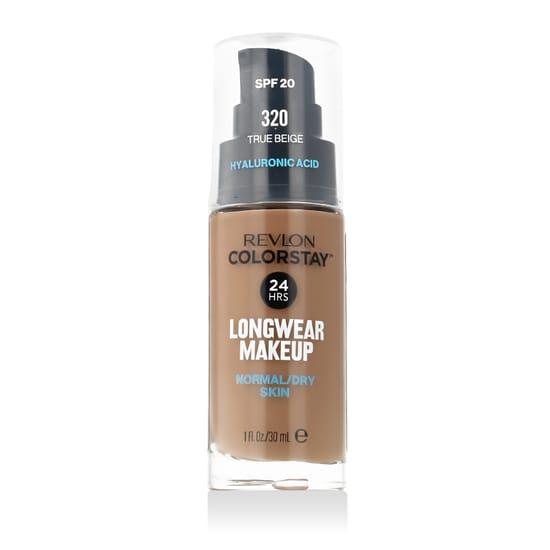 Bottle of Revlon Colorstay 24hrs Make-up SPF 20 (320 True Beige)