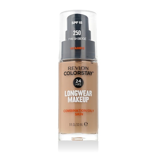 Бутылочка Revlon Colorstay 24hrs make-up SPF 15 крупным планом