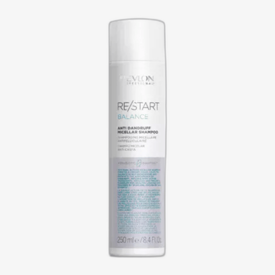 Revlon Professional Restart Balance Anti Dandruff Micellar Shampoo bottle