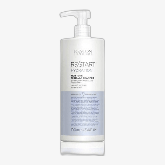 Revlon Professional Restart Hydration Moisture Micellar Shampoo Bottle