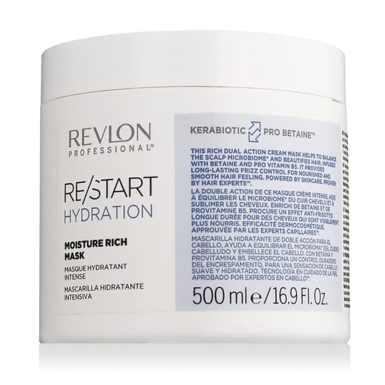 Revlon professional restart hydration moisture rich mask stiilses purgis