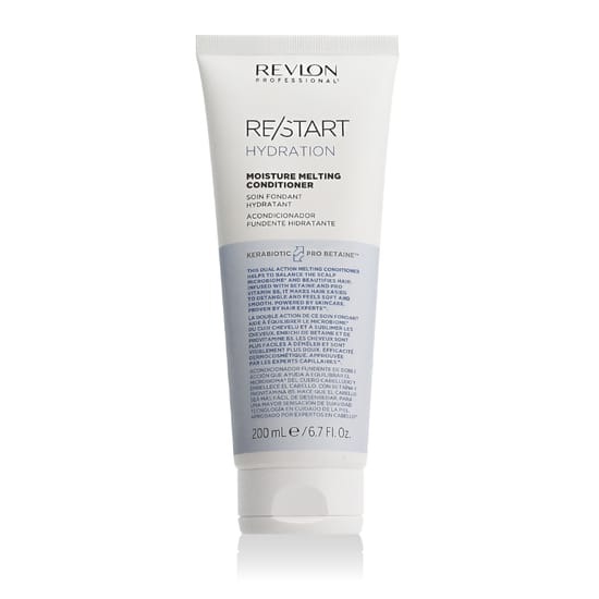 Revlon Professional Restart Hydration Moisture Melting Conditioner bottle, unisex hydrating hair conditioner