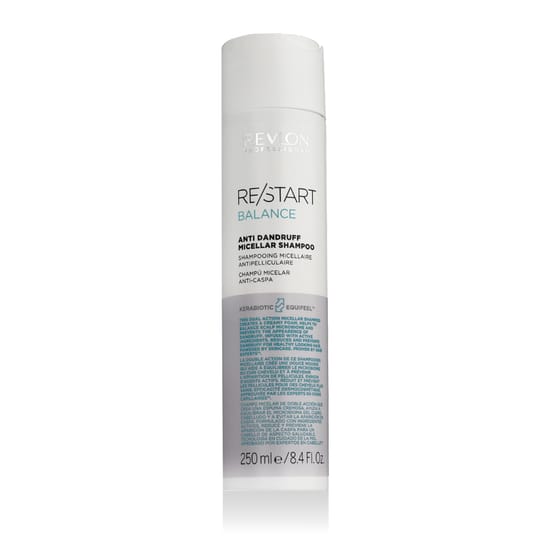 Revlon Professional Restart Balance Anti Dandruff Micellar Shampoo bottle