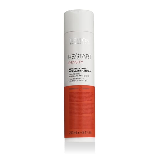 Revlon Professional Restart Density Anti-Hair Loss Micellar Shampoo Bottle
