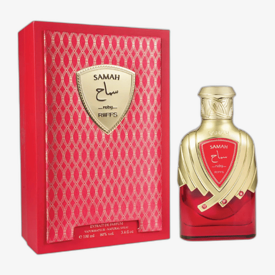 Bottle of Riiffs Samah Ruby EDP in luxurious design