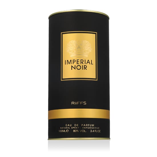 Оригинальная упаковка Riiffs Imperial Noir EDP Бутылка Riiffs Imperial Noir EDP в элегантном дизайне