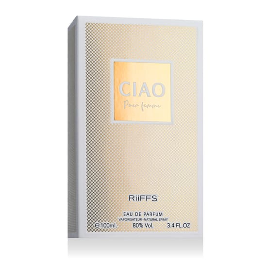 Флакон Riiffs Ciao Pour Femme EDP – минималистичный и современный дизайн