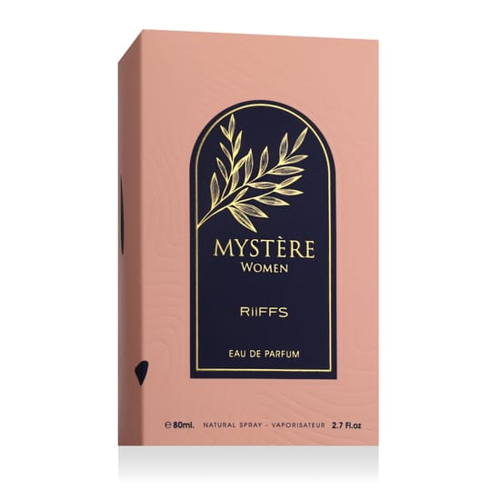 Оригинальная упаковка Riiffs Mystère EDP Бутылка парфюма Riiffs Mystère EDP вблизи
